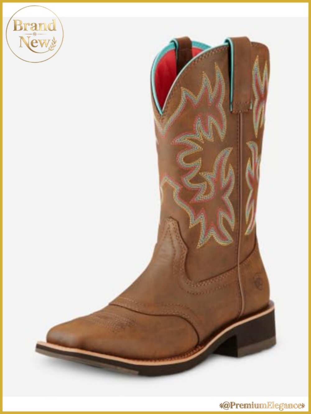 Ariat Delilah Western Boot Leather Mid-Calf Work Cowgirl Boots